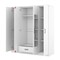 Homeroots Two Piece White Solid and Manufactured Wood Bedroom Set 662345 - alternate 1