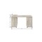 Homeroots 60" Taupe L Shape Computer Desk With Three Drawers 333523 - alternate 3