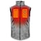 Actionheat 5V Battery Heated Softshell Vest, Men's, Sharkskin Grey, S 810058852120 - alternate 1