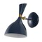 Jonathan Y Josef 10" Adjustable Iron Retro LED Wall Sconce, Navy JYL9066C - alternate 4