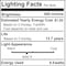Bulbrite LED Filament, 8.5 Watt Dimmable G40 Light Bulb, Milky Glass Finish, E26 Base, 4000K, 800 Lumens, 2PK 862095 - alternate 2