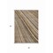 Homeroots 5' X 8' Taupe Beige And Brown Striped Washable Indoor Outdoor Area Rug 615020 - alternate 2