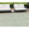 Homeroots 8' X 10' Sage And Green Striped Washable Indoor Outdoor Area Rug 587959 - alternate 1