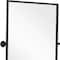 Homeroots 36" Black Metal Framed Full Length Hanging Mirror 564458 - alternate 3