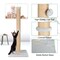 Yssoa FluffyDream 37in Cat Scratching Post, Natural Sisal Rope Scratcher with Dangling Teaser Ball and Co PTTREESCRACH37G01 - alternate 2