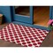 Homeroots 3' X 5' Red And Ivory Polka Dot Washable Indoor Outdoor Area Rug 614935 - alternate 1