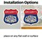 Signmission Gregory's Garage, 4 inch X 4 inch, Vinyl Decal, 2PK SHI-D-2PACK-4-383-GREGORY - alternate 2