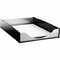 Kantek Desktop File Organizer, Aluminum, Aluminum, Acrylic, 2.3" H, 13.5" D BA-310 - alternate 1