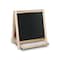Flipside Magnetic Table Top Easel - Black Chalk/White Markerboard 17406 - alternate 2