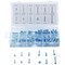 Prosource Screw Assortment, Carbon Steel, Zinc, 240-Piece 61416 - alternate 2