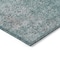 Homeroots 3' X 5' Teal Blue Gray And Charcoal Oriental Washable Indoor Outdoor Area Rug 588840 - alternate 2