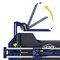 Qep 25" Big Clinker Tile Cutter 10600 - alternate 4