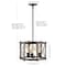 Jonathan Y Ferme 16" 3-Light Adjustable Iron Rustic Farmhouse LED Pendant, Brown/Oil Rubbed Bronze JYL7501A - alternate 2