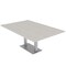 Skutchi Designs Rectangle Conference Table With Power Unit, 48 in W, 72 in L, Ivory HAR-REC-48X72-DOU-K458-NA - alternate 3