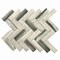 Apollo Tile Gray Beige 11 in x 12.6 in Recycled Glass Matte Floor and Wall Mosaic Tile 9.63 sqft/case, 10PK APLNNC8809GRA - alternate 1