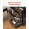 Vevor L-Shaped Computer Desk 59-inch Reversible Gaming Desk 4 Woodern Drawers DX0202-C250335D-01 - alternate 4