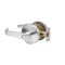 Global Door Controls GAL Series Eiffel Style Heavy-Duty Residential Cylindrical Lever, Grade 2 Privacy in Brushed Chrome GAL-1140L-R-626 - alternate 2