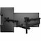 Atdec dynamic display mount for dual monitors, Suits flat displays up to 20 lbs, curved displays up to AWMS-2-D40-F-B - alternate 1