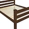 Homeroots Coffee Solid Wood Twin Bed Frame 546937 - alternate 2