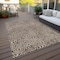 Homeroots 10' X 14' Brown And Beige Abstract Washable Indoor Outdoor Area Rug 599705 - alternate 3