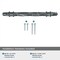 Amerock Carrione 5-1/16 in 128 mm Center-to-Center Marble Black/Black Bronze Cabinet Pull BP36649MBKBBR - alternate 3