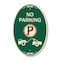 Signmission No Parking No Parking Symbol and Tow Truck S, 12 In X 18 In Architectural, Heavy Gauge Aluminum A-OV-G-1218-23818 - alternate 1