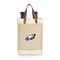 Picnic Time Family Of Brands NFL Philadelphia Eagles - Pinot Jute 2 Bottle Insulated Wine Bag 539-02-187-244-2 - alternate 2
