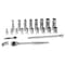 Performance Tool 22 pc. Socket Set, Ratchet, SAE/Metric Sockets, Extension W36904 - alternate 2