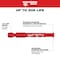 Milwaukee Tool 3 pc. DIAMOND MAX Diamond Grit Hole Saw Bit Set 49-56-0500 - alternate 4