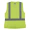 Ergodyne M Lime Class 2 Womens Hi-Vis Breakaway Vest - HL 8215BAW-S - alternate 2