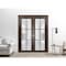 Sartodoors Slab Barn Door Panel Frosted Glass Planum 2122 28x80 Solid Core Modern Interior PLANUM2122S-CA-28 x 80 - alternate 2