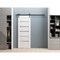 Sartodoors Barn Interior Door, 18" x 80", White QUADRO4117BD-B-WS-18 - alternate 1