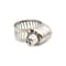 Interstate Pneumatics 1/4 Inch to 5/8 Inch Adjustable Stainless Steel Metal Band Radiator Hose Clamp H580 - alternate 1