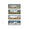 Homeroots Set Of Four Billy Jacobs Four Seasons Collection VII 3 Black Framed Print Wall Art, 4PK 406184 - alternate 2