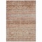 Homeroots 8' X 10' Copper Tan And Beige Floral Washable Indoor Outdoor Area Rug 606191 - alternate 2