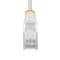 Startech.Com 2ft White Slim CAT6 Ethernet Cable, Snagless RJ45, 28AWG Bare Copper, LSZH N6PAT2WHS - alternate 2