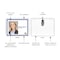 C-Line Products 3" x 4" Clip Style Name Badge Holder Kit, 50/BX 95543 - alternate 2