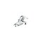 Moen Adler Series Bathroom Faucet, 1.2 gpm, 1 Handle, Metal, Chrome Plated, Lever Handle, Low Arc Spout WS84503 - alternate 2