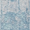 Homeroots 5' X 8' Teal Blue And Ivory Abstract Washable Indoor Outdoor Area Rug 612768 - alternate 2
