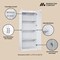 Manhattan Comfort Cornelia Storage Closet 2.0 in White 3BC-WH - alternate 4