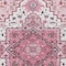 Homeroots 3' X 5' Pink Ivory And Gray Oriental Washable Indoor Outdoor Area Rug 600180 - alternate 2