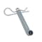 Mytee Products Steel Hitch Pin with Box End 1/2 in x 4-7/8 in Usable Length, with Clip, 10PK BoxPinx10 - alternate 2