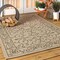 Jonathan Y Charleston Vintage Filigree Textured Weave Beige/Brown 5 ft. x 8 ft. Indoor/Outdoor Area Rug SMB106A-5 - alternate 2