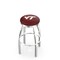 Holland Bar Stool Co 25" Chrome Virginia Tech Swivel Bar Stool, Accent Ring L8C2C25VATech - alternate 1