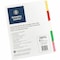Business Source Laminated WriteOn Tab Indexes, Multi, 5PK BSN20074 - alternate 2
