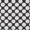 Homeroots 10' X 14' Black And Ivory Polka Dot Washable Indoor Outdoor Area Rug 595210 - alternate 3