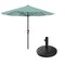 Pure Garden 9-Foot Outdoor Umbrella, Dusty Green 50-LG1041B - alternate 2