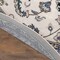 Homeroots 8' Ivory And Blue Round Floral Indoor Outdoor Area Rug 572565 - alternate 3
