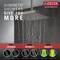 Delta Universal Showering Components: H2Okinetic Single Setting Shower Head With Ultrasoak 52161-KS-PR - alternate 2