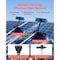 Vevor Solar Panel Cleaning Kit Water Fed Pole Kit 20 ft Brush Soap Dispenser LW4-6m(30CM)-US - alternate 2